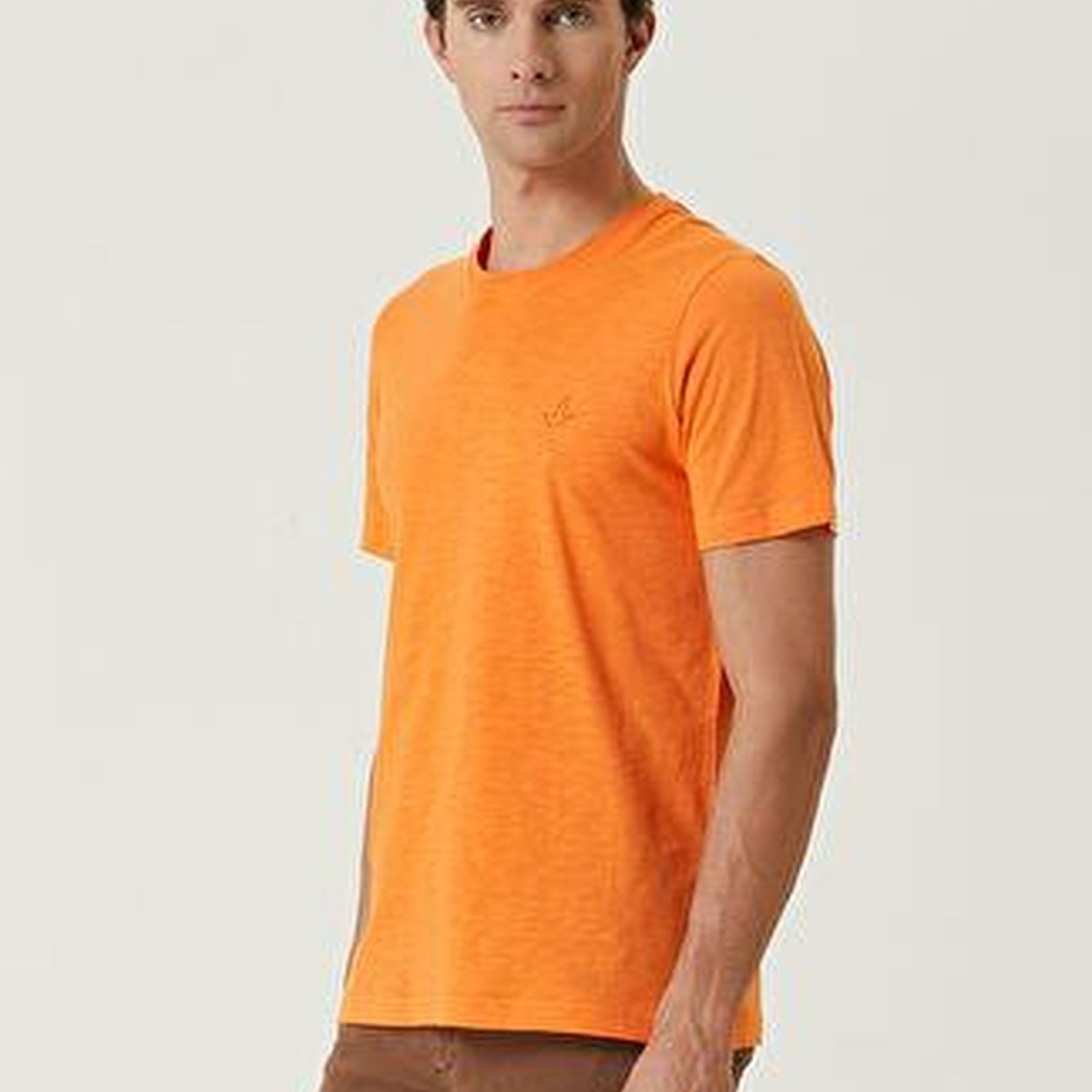 Turuncu Flamlı T-shirt