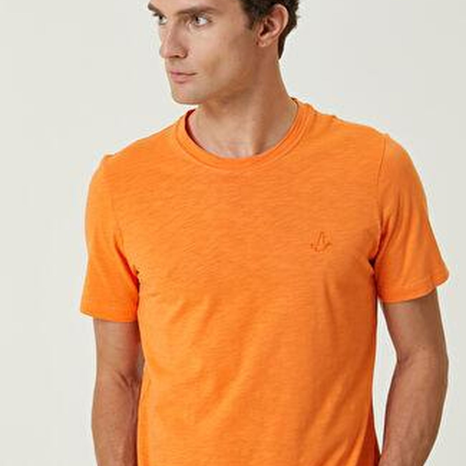 Turuncu Flamlı T-shirt
