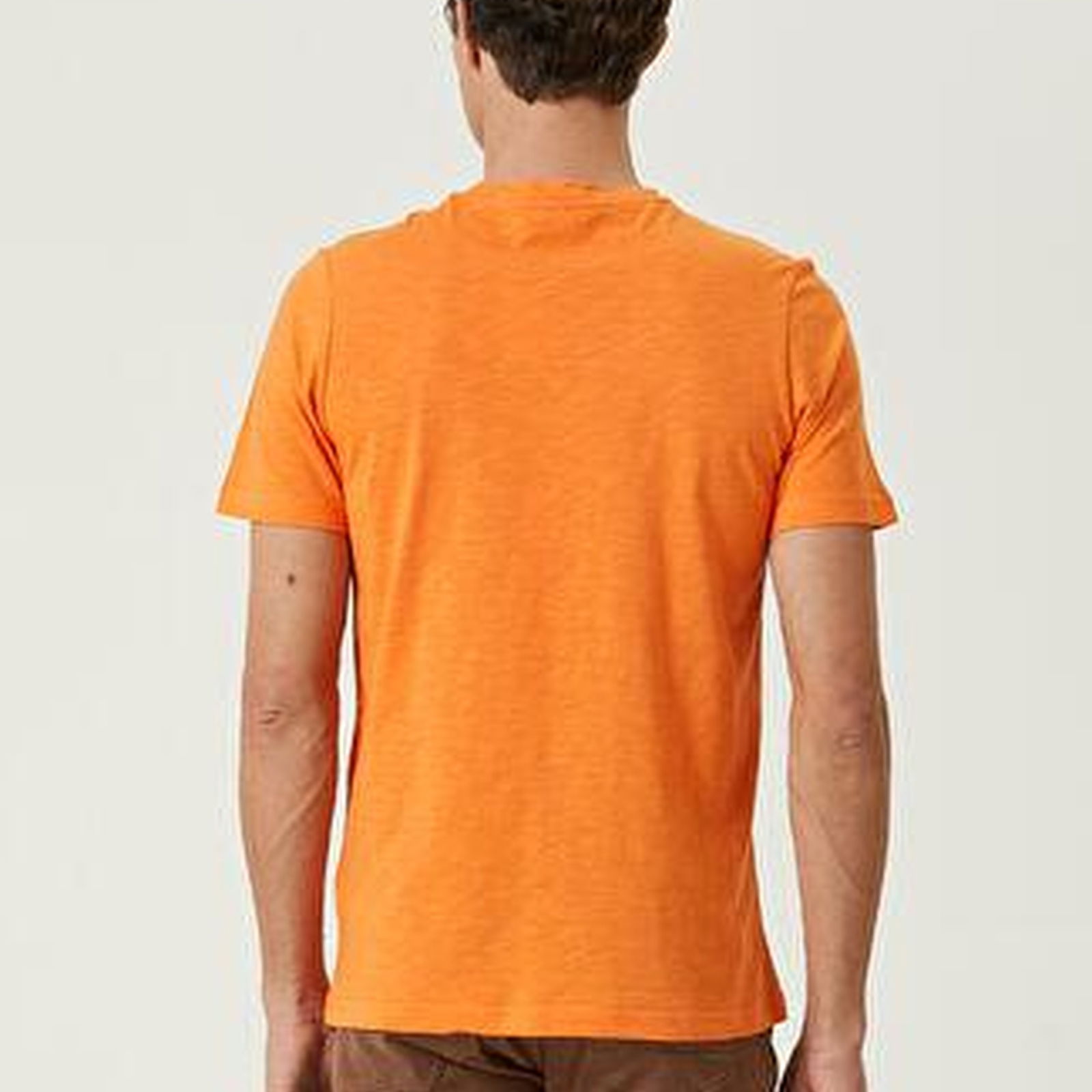 Turuncu Flamlı T-shirt