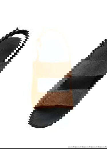  Taba Erkek Deri Sandalet