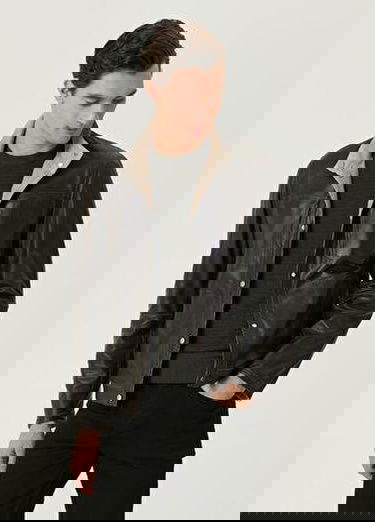  Koyu Bej Çift Taraflı Süet Ceket