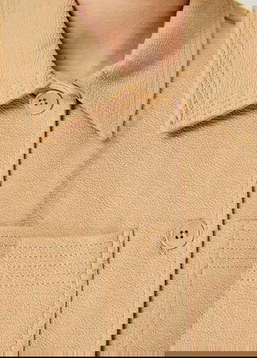  Koyu Bej Jersey Ceket