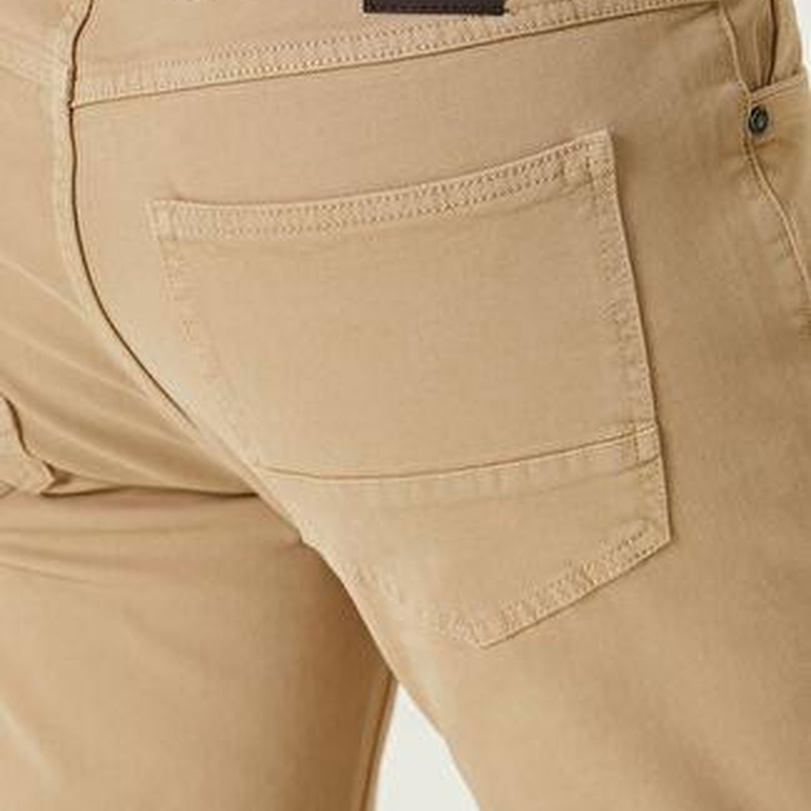 Açık Bej Armürlü Spor Pantolon