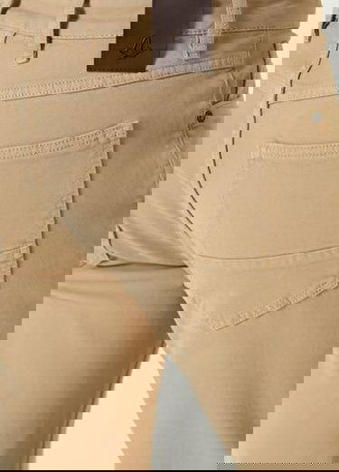  Açık Bej Armürlü Spor Pantolon