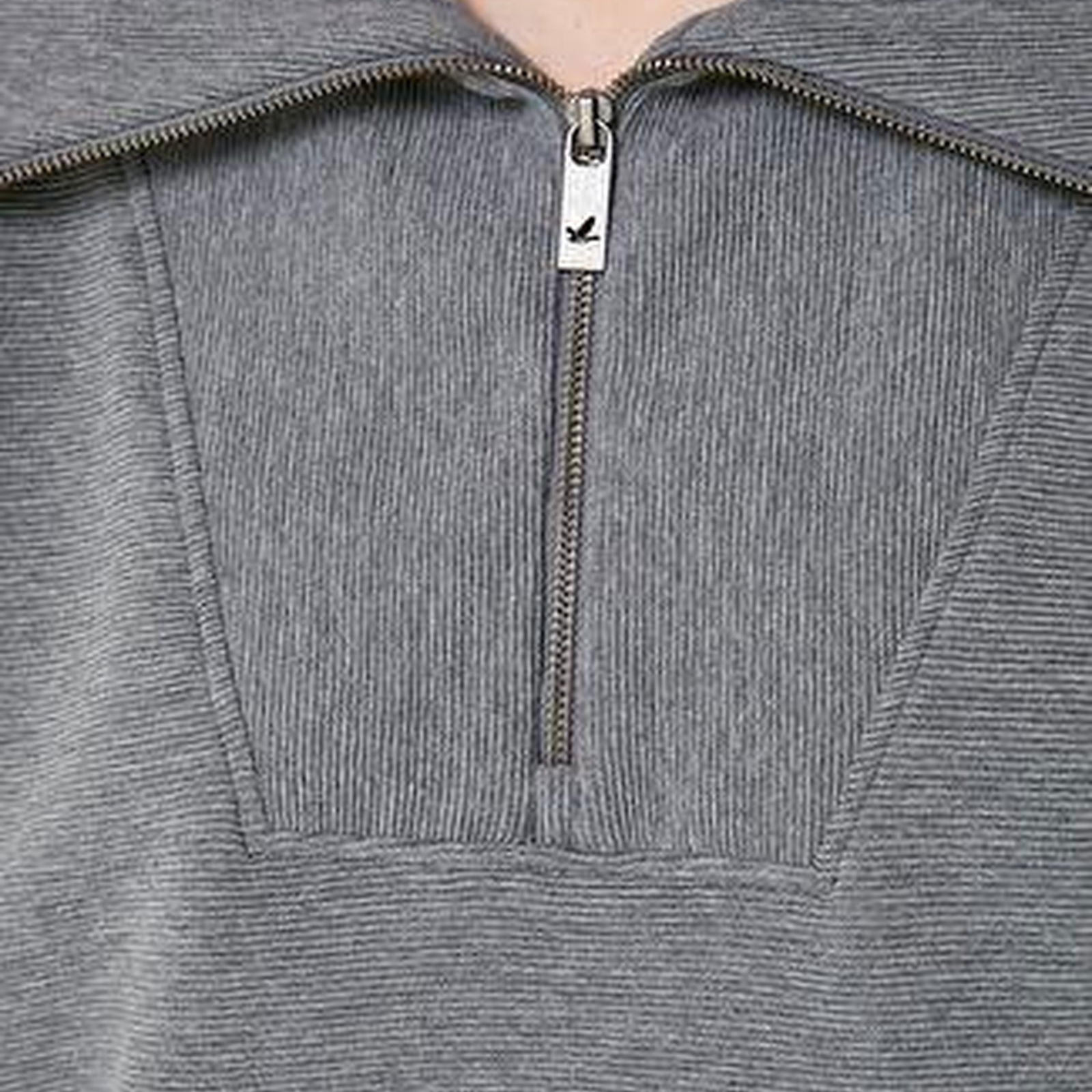 Gri Melanj Oversize Sweatshirt