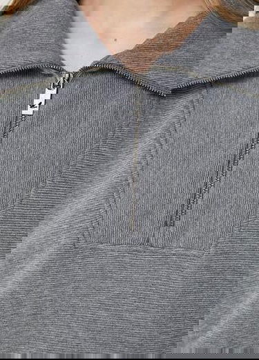  Gri Melanj Oversize Sweatshirt