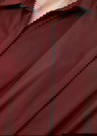  Bordo Twill Gömlek