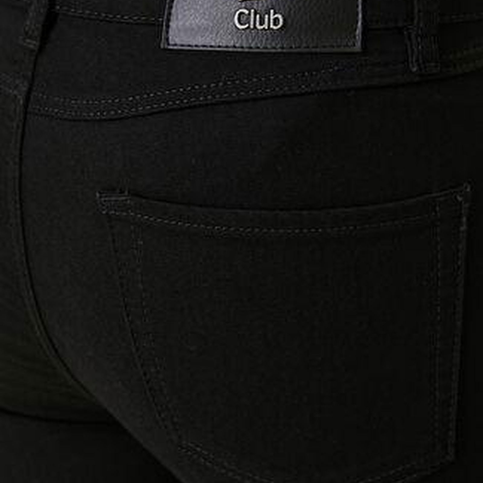 Siyah Skinny Organik Pamuk Jean Pantolon