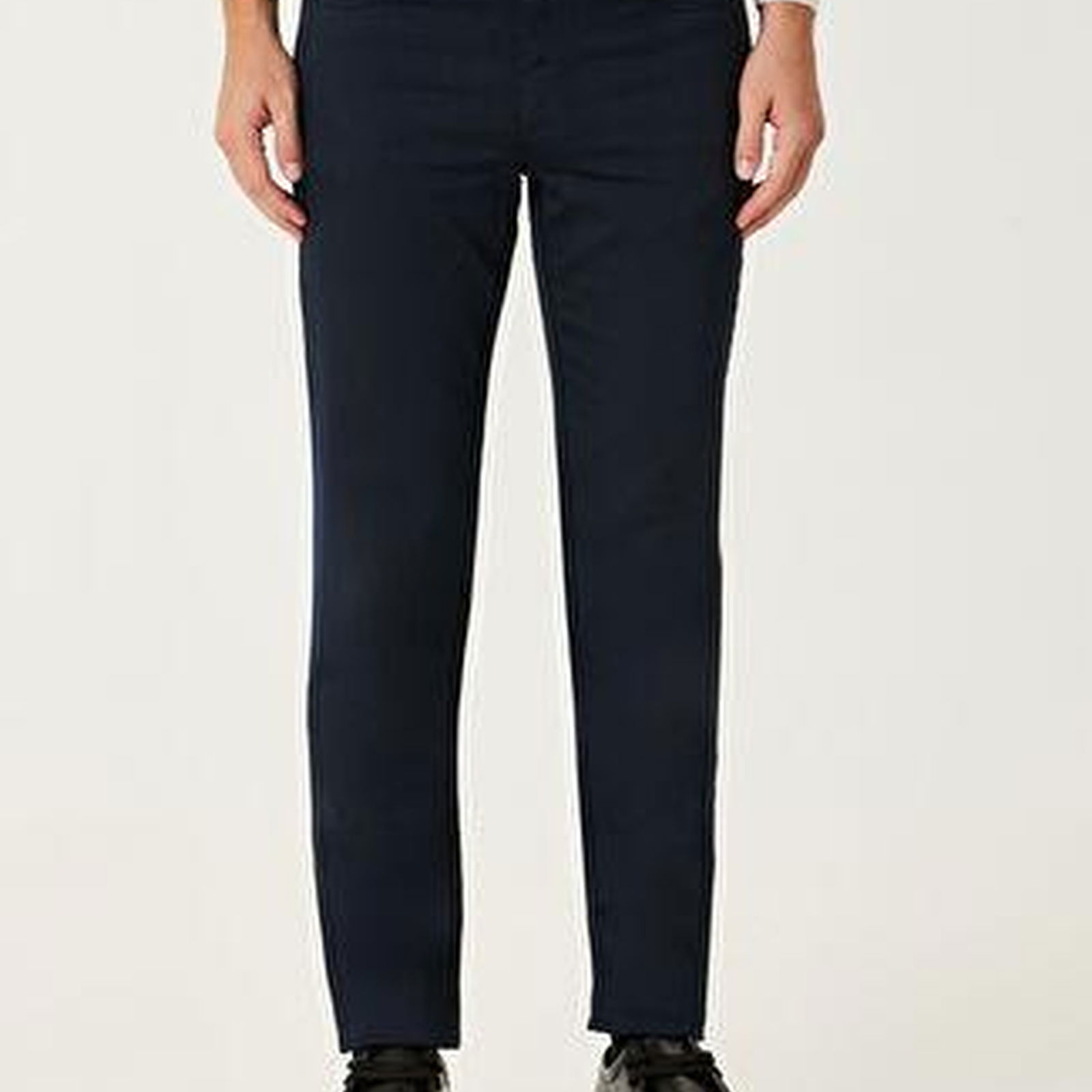 Slim Fit Lacivert Extra Stretch Non Denim Pantolon