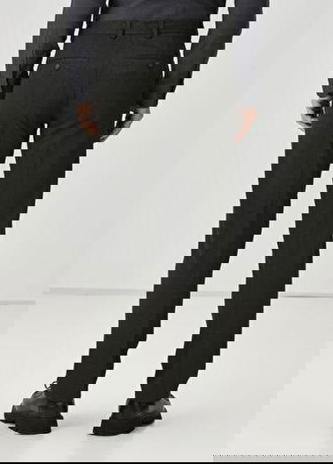  Antrasit Melanj Beli Kordonlu Spor Pantolon