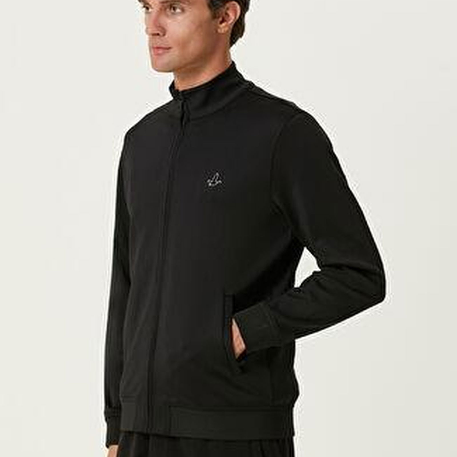 Siyah Logolu Sweatshirt