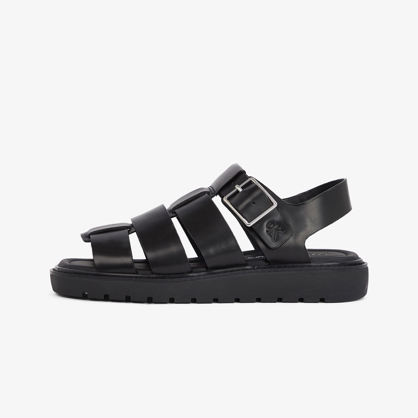 Calvin Klein Sq Molded Sdl Fisherman Mg Wn Kadın Siyah Sandalet