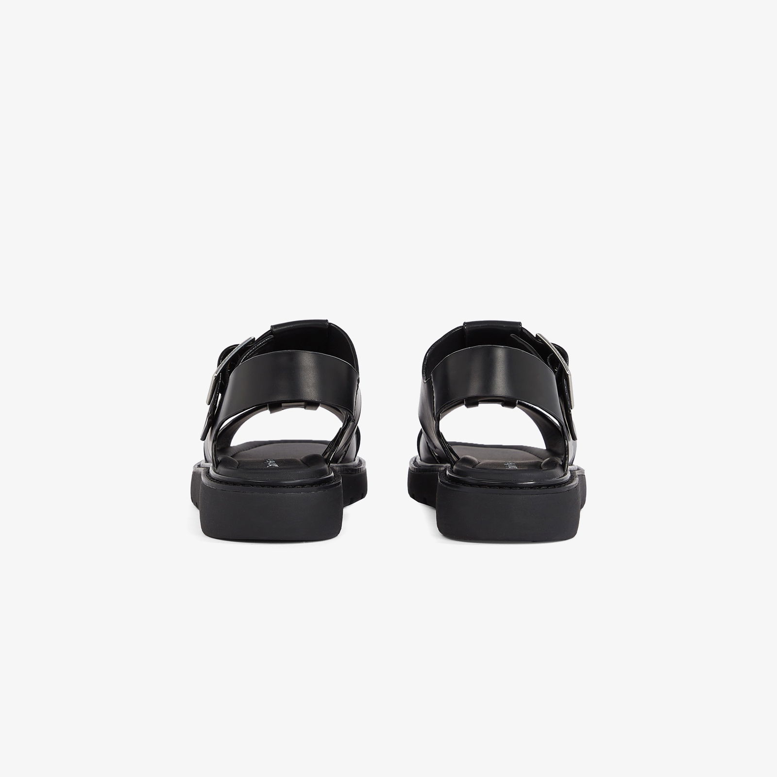 Calvin Klein Sq Molded Sdl Fisherman Mg Wn Kadın Siyah Sandalet
