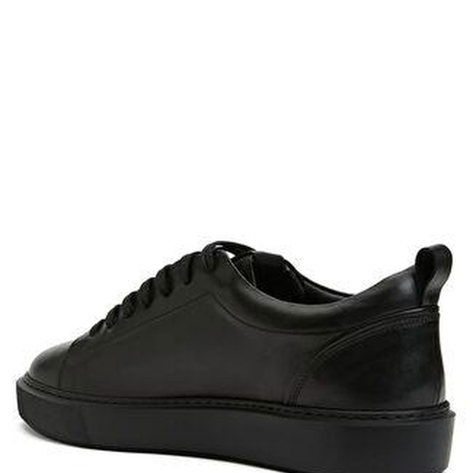 Siyah Erkek Deri Sneaker