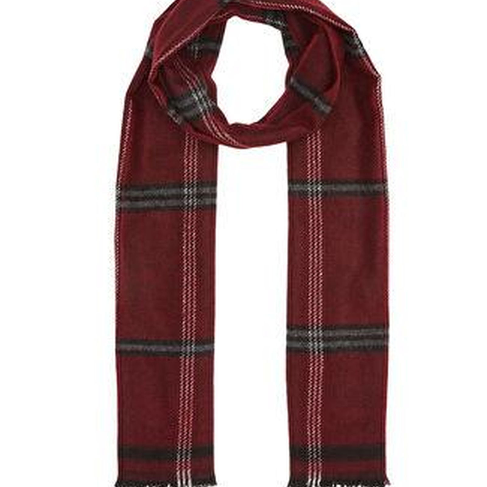 Bordo Erkek Fular