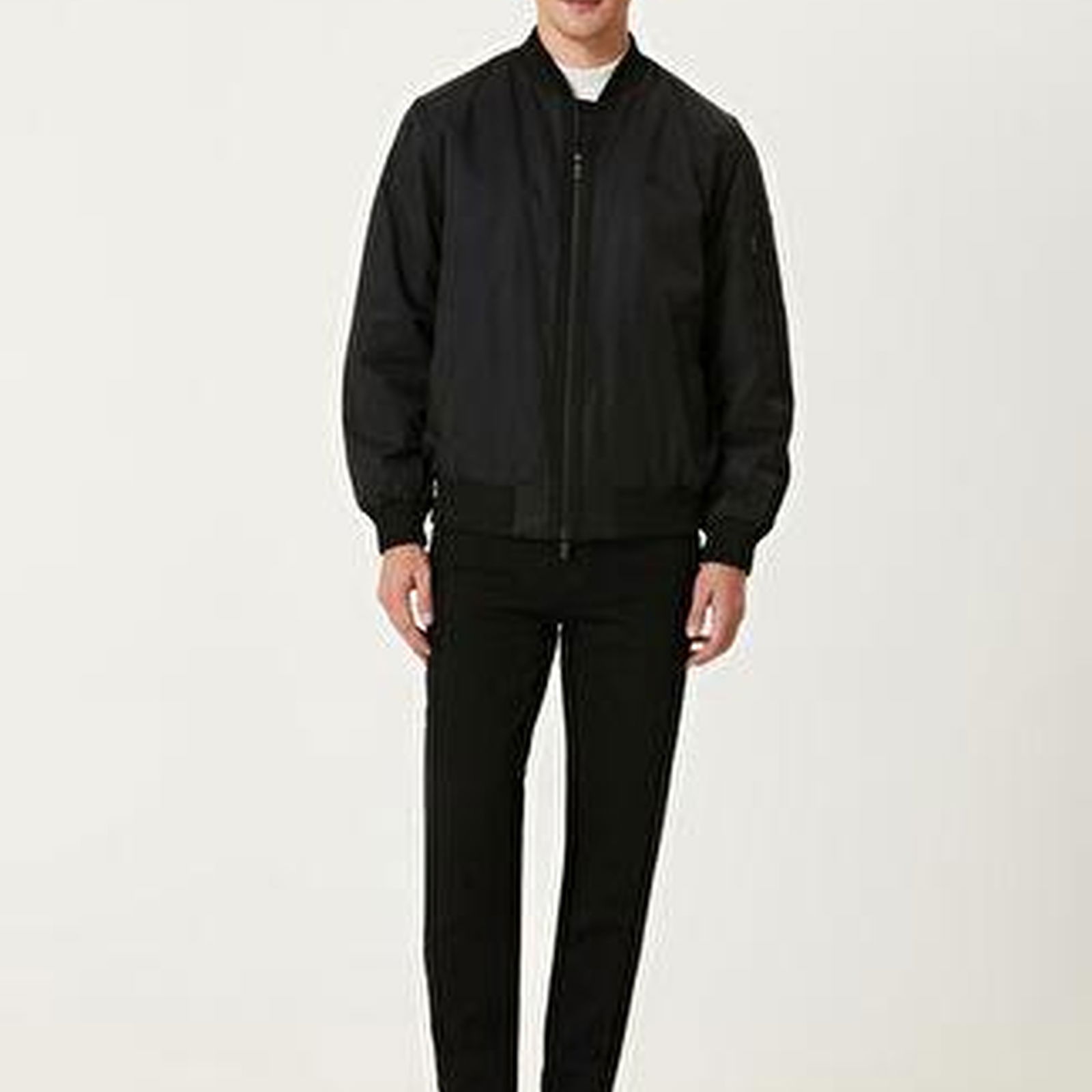 Siyah Bomber Mont