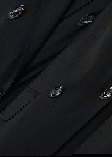  Siyah Kruvaze Blazer