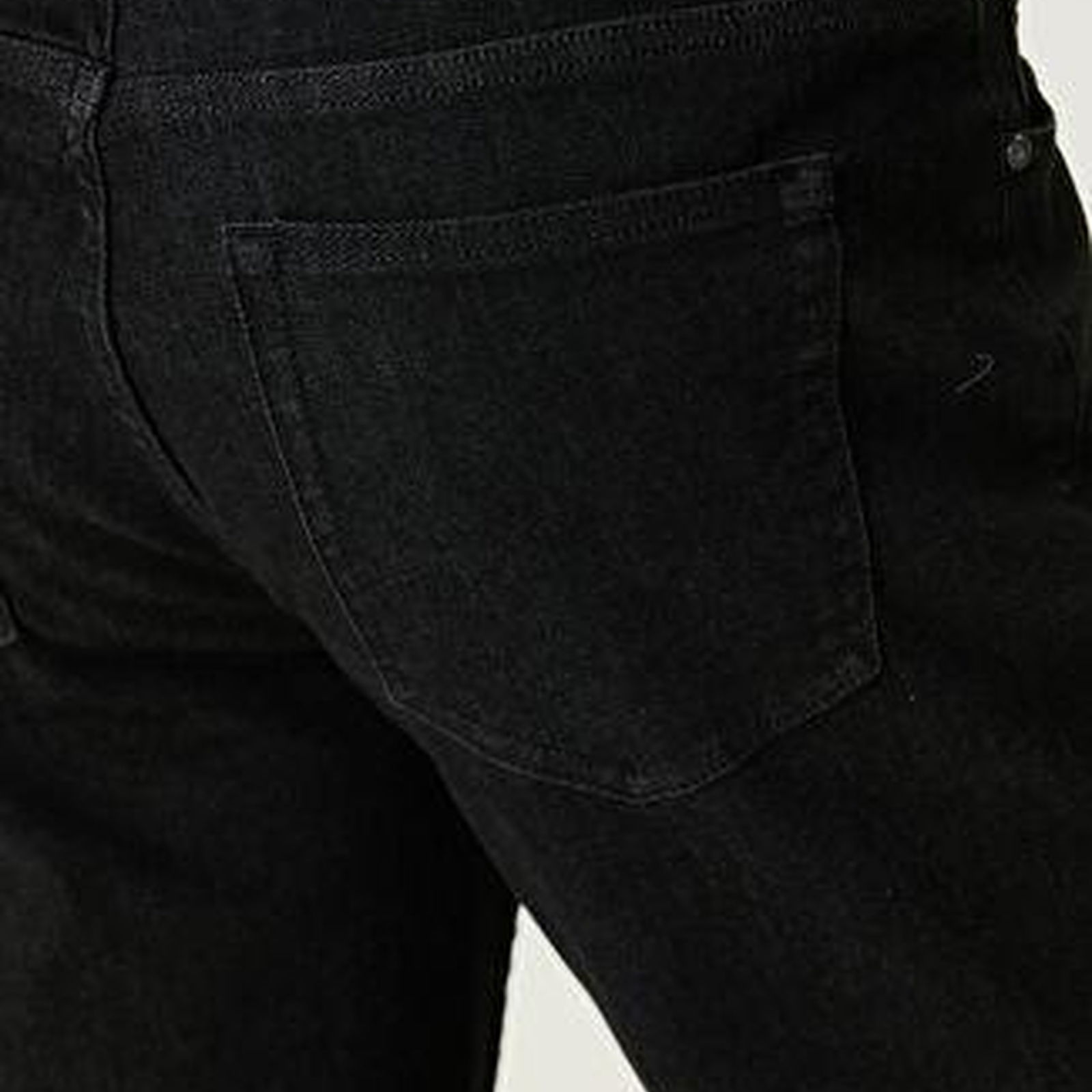 Slim Fit Siyah Jean Pantolon