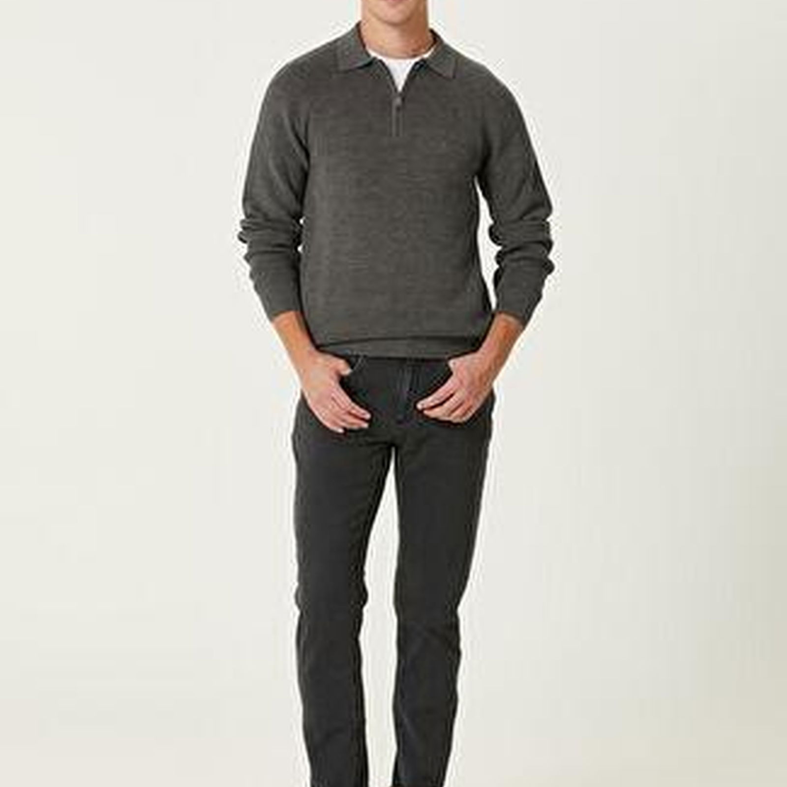 XSlim Fit Antrasit Spor Pantolon