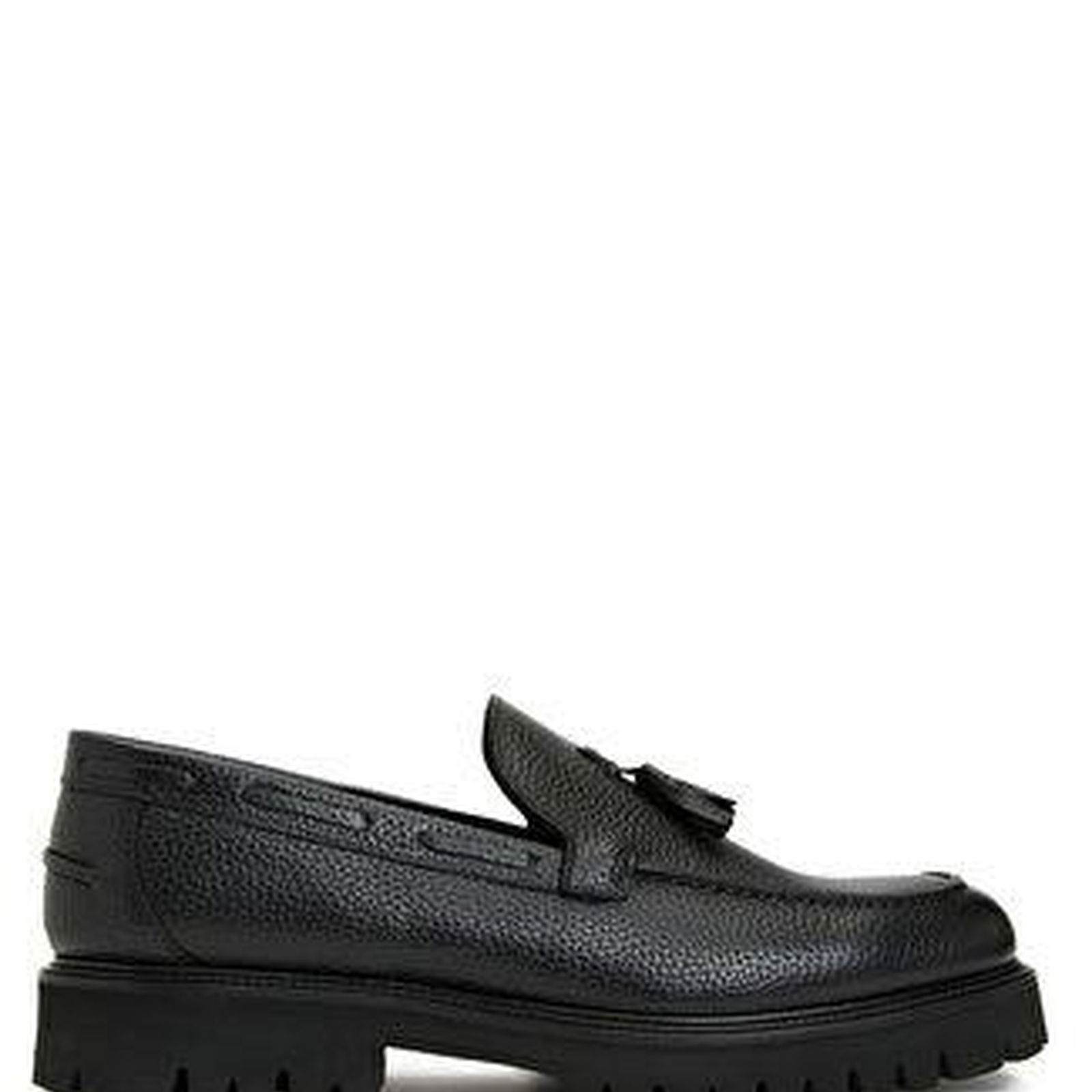 Siyah Erkek Deri Loafer