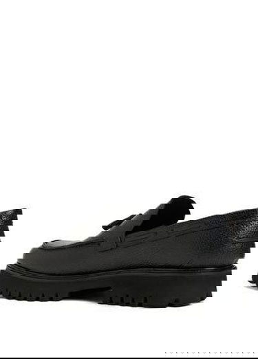  Siyah Erkek Deri Loafer