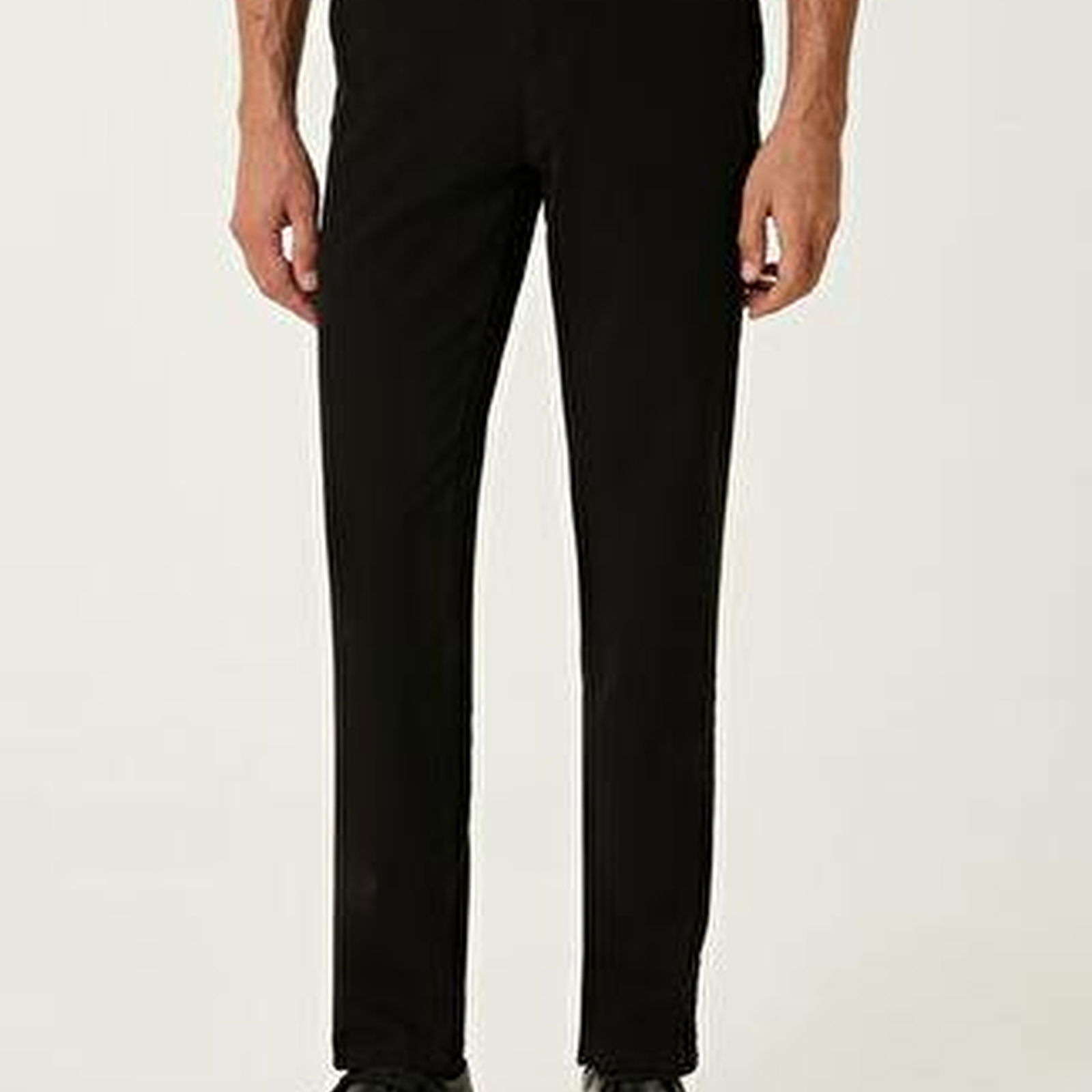 Siyah Twill Spor Pantolon