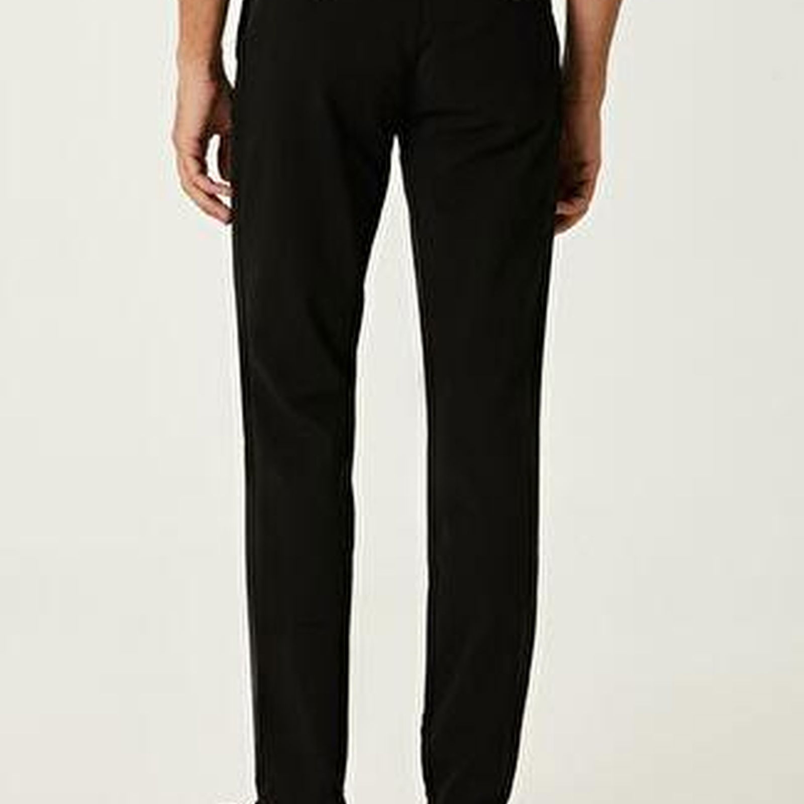 Siyah Twill Spor Pantolon