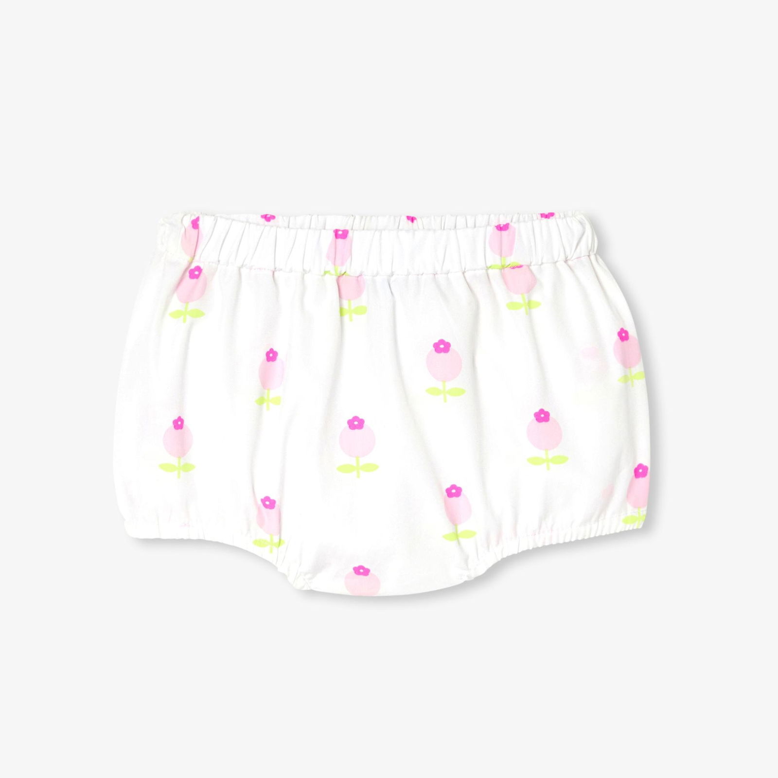Jacadi Paris Yenidoğan Kız Bebek Poplin Şortlu İkili Set