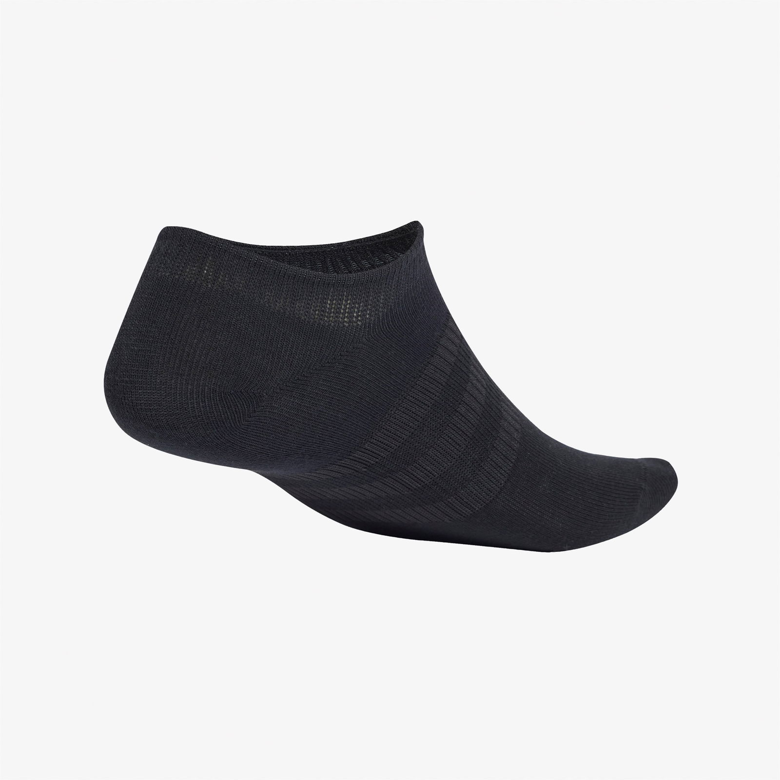 adidas Thin and Light No-Show 3'lü Unisex Siyah Çorap