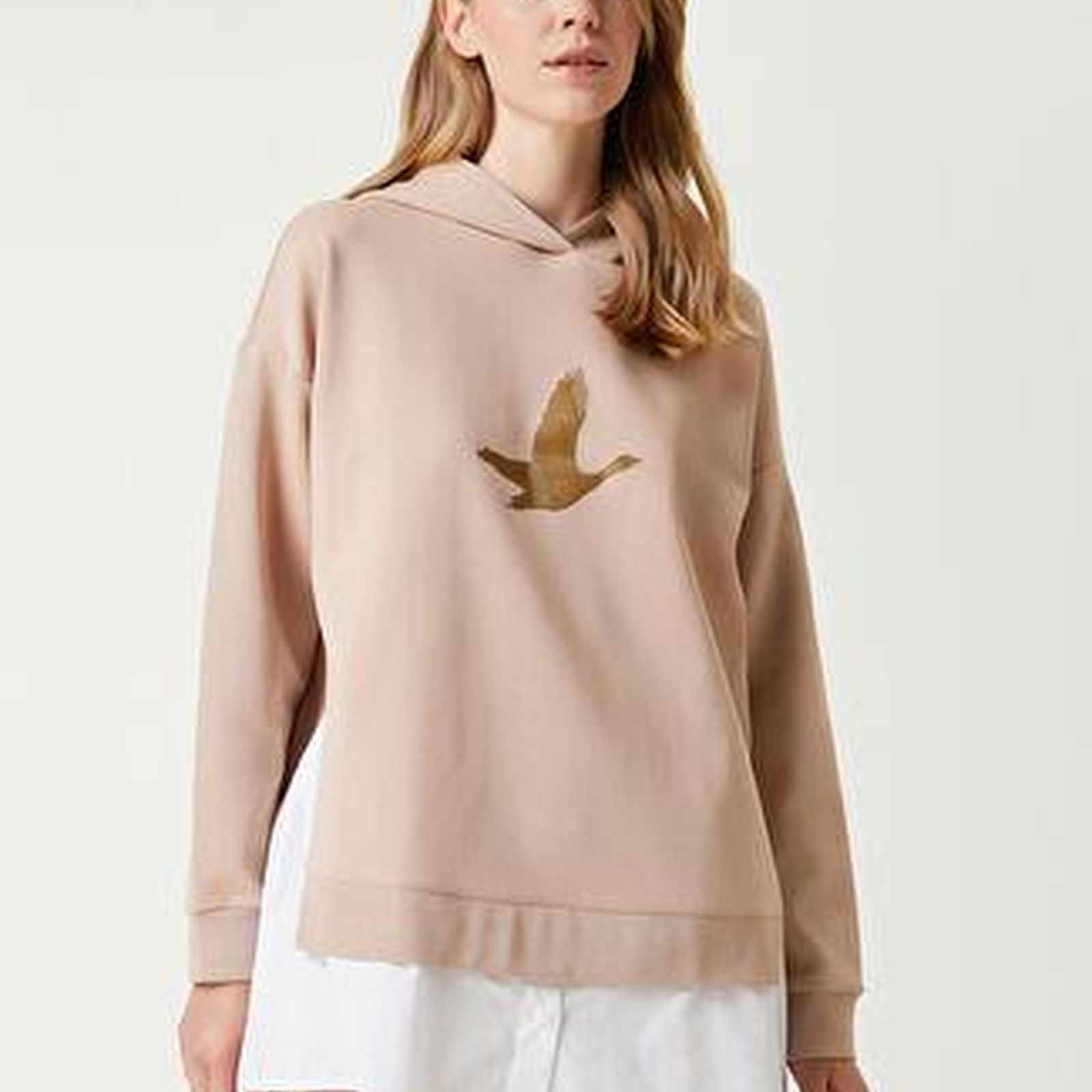 Beymen Club Kadin Bej Gömlek Detaylı Sweatshirt