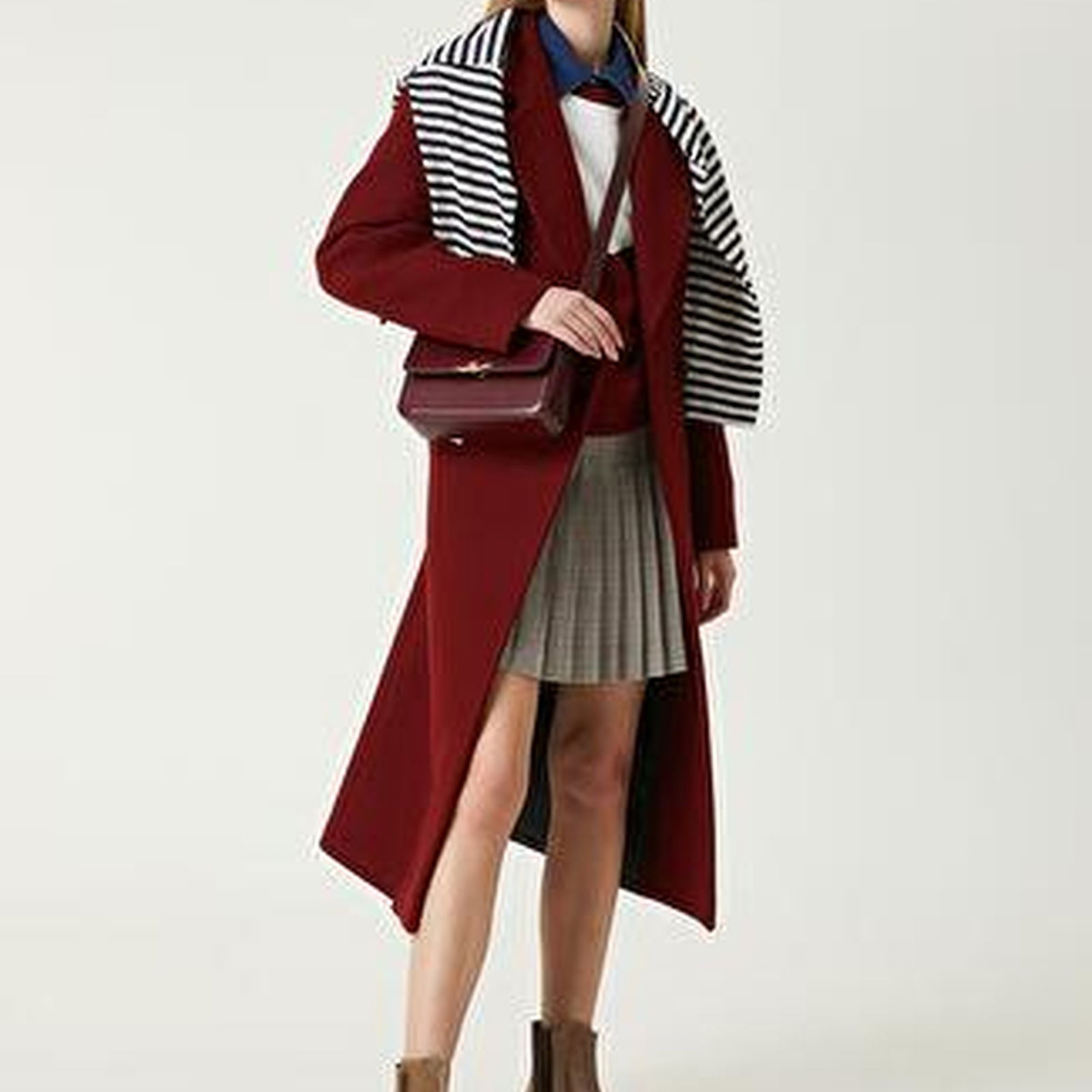 Beymen Club Kadin Kolej Bordo Taşlı Sweatshirt