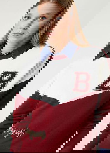  Beymen Club Kadin Kolej Bordo Taşlı Sweatshirt