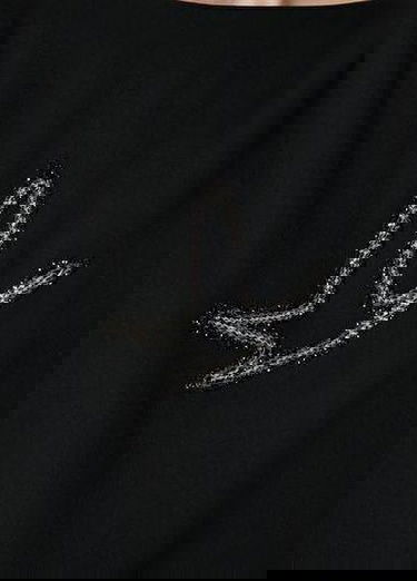  Beymen Club Kadin Siyah Logo İşlemeli Bluz