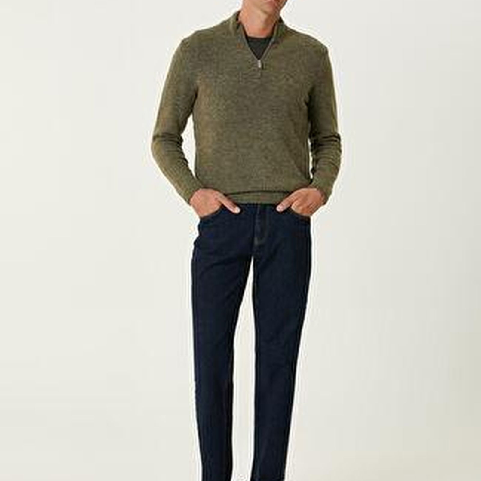Beymen Club Erkek Straight Fit Lacivert Jean Pantolon