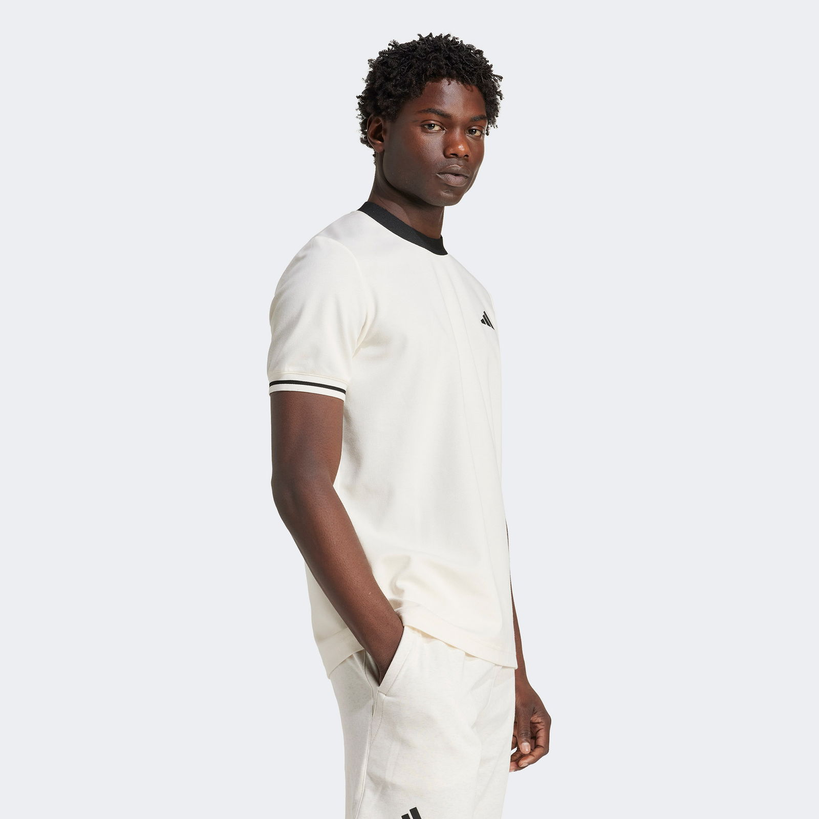 adidas Heritage Erkek Beyaz Tenis T-Shirt