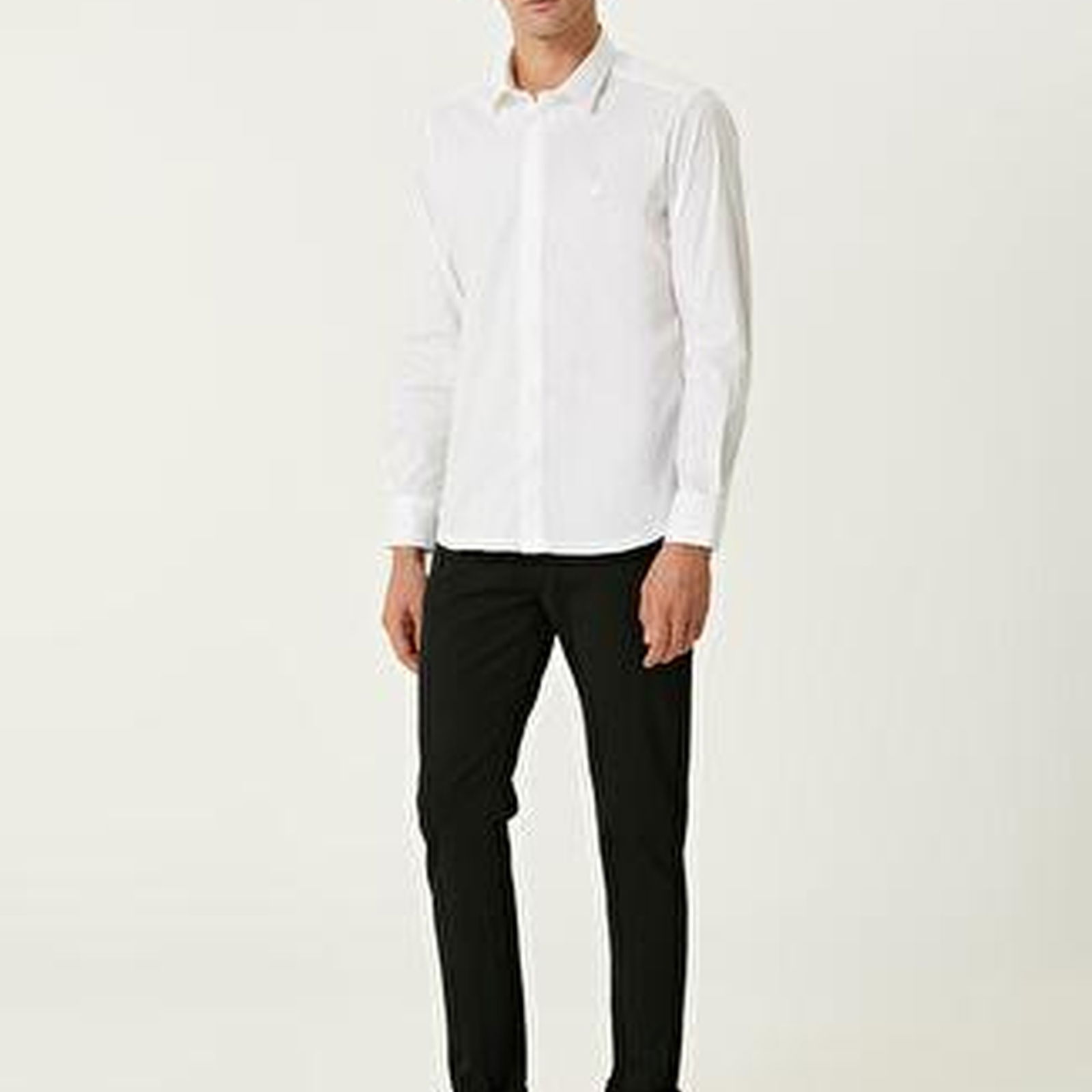 Beymen Club Erkek Slim Fit Beyaz Gömlek