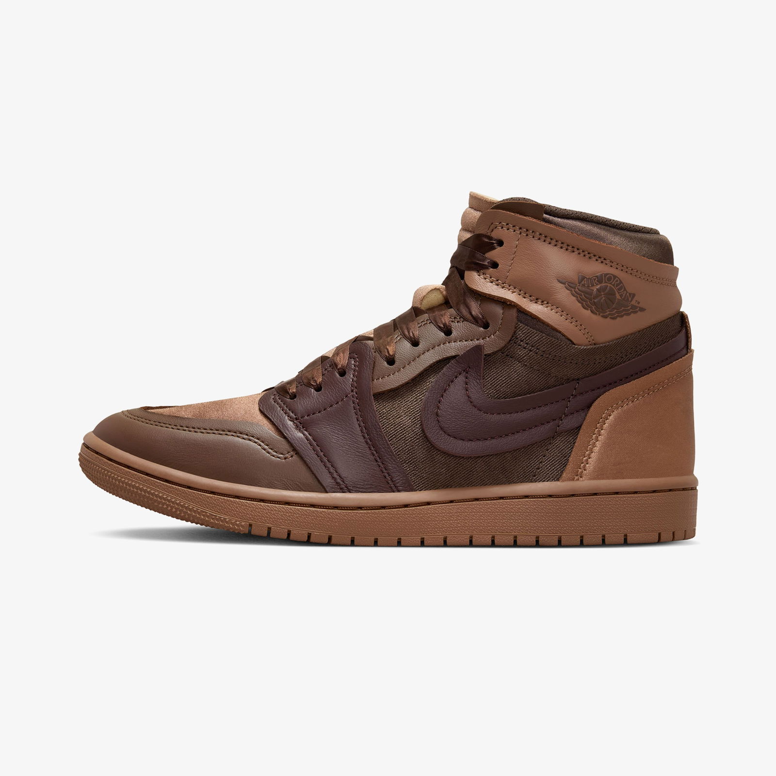 Jordan Air 1 High Methods of Make Kadın Kahverengi Spor Ayakkabı