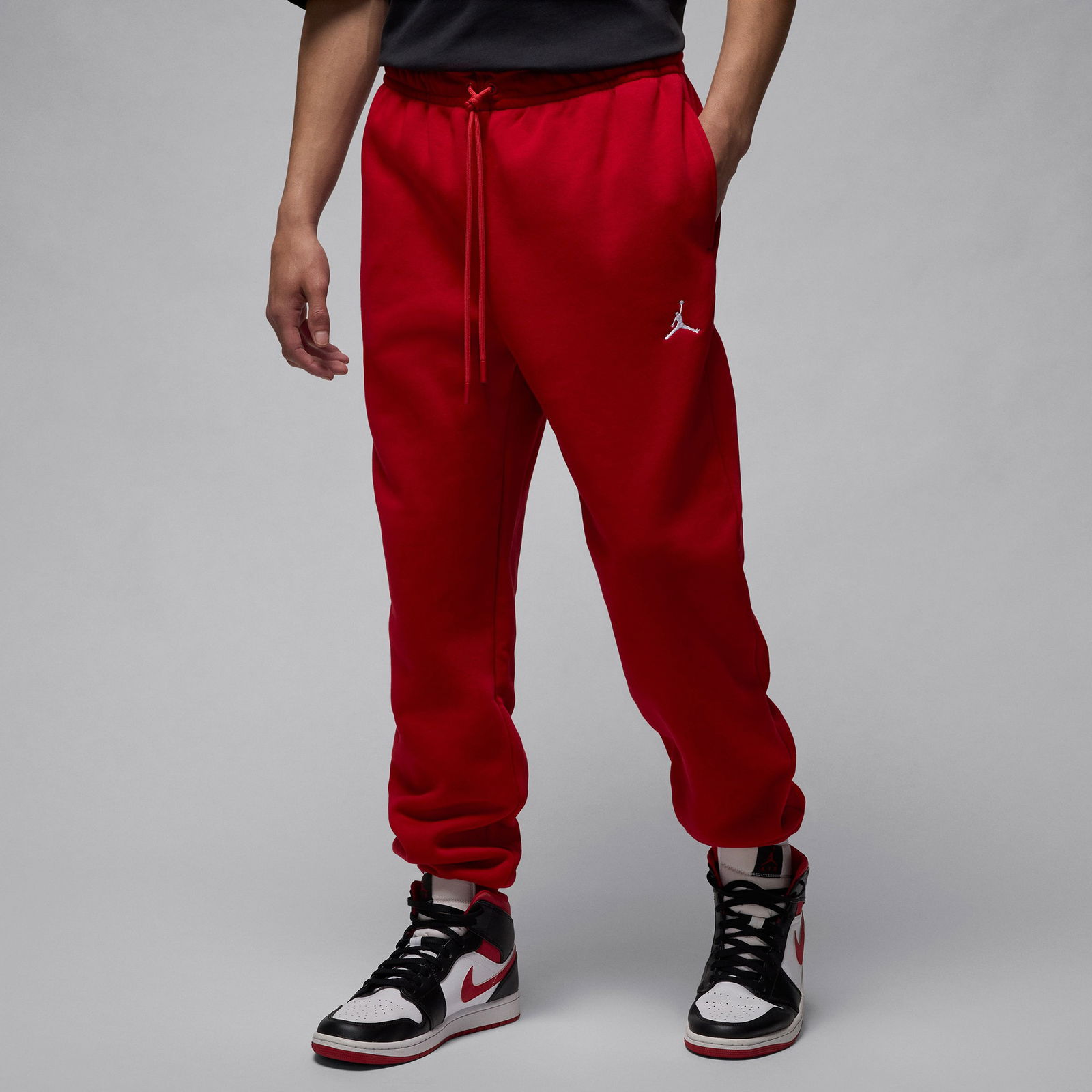 Jordan Brooklyn Fleece Erkek Kırmızı Eşofman Altı