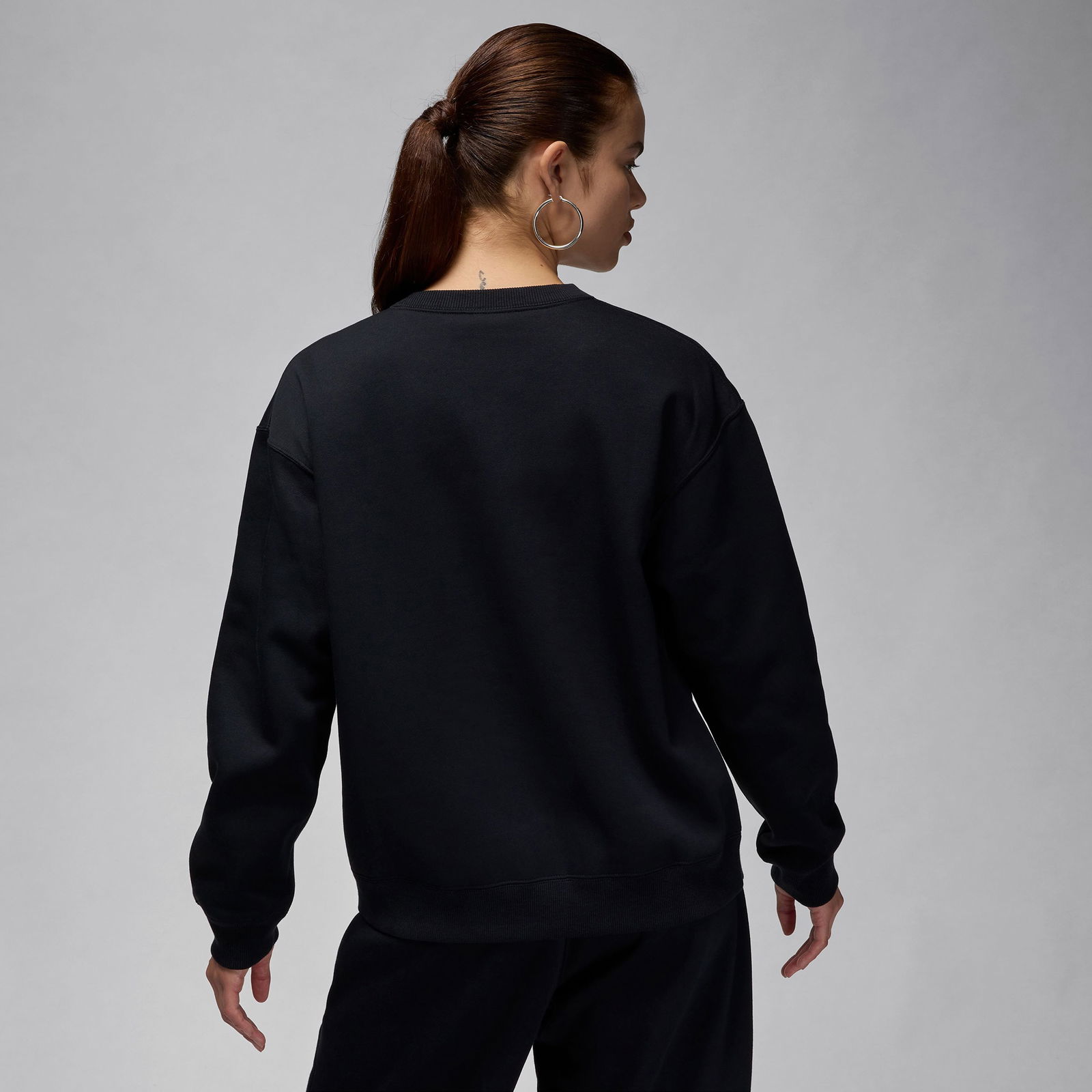 Jordan Brooklyn Fleece Kadın Siyah Sweatshirt