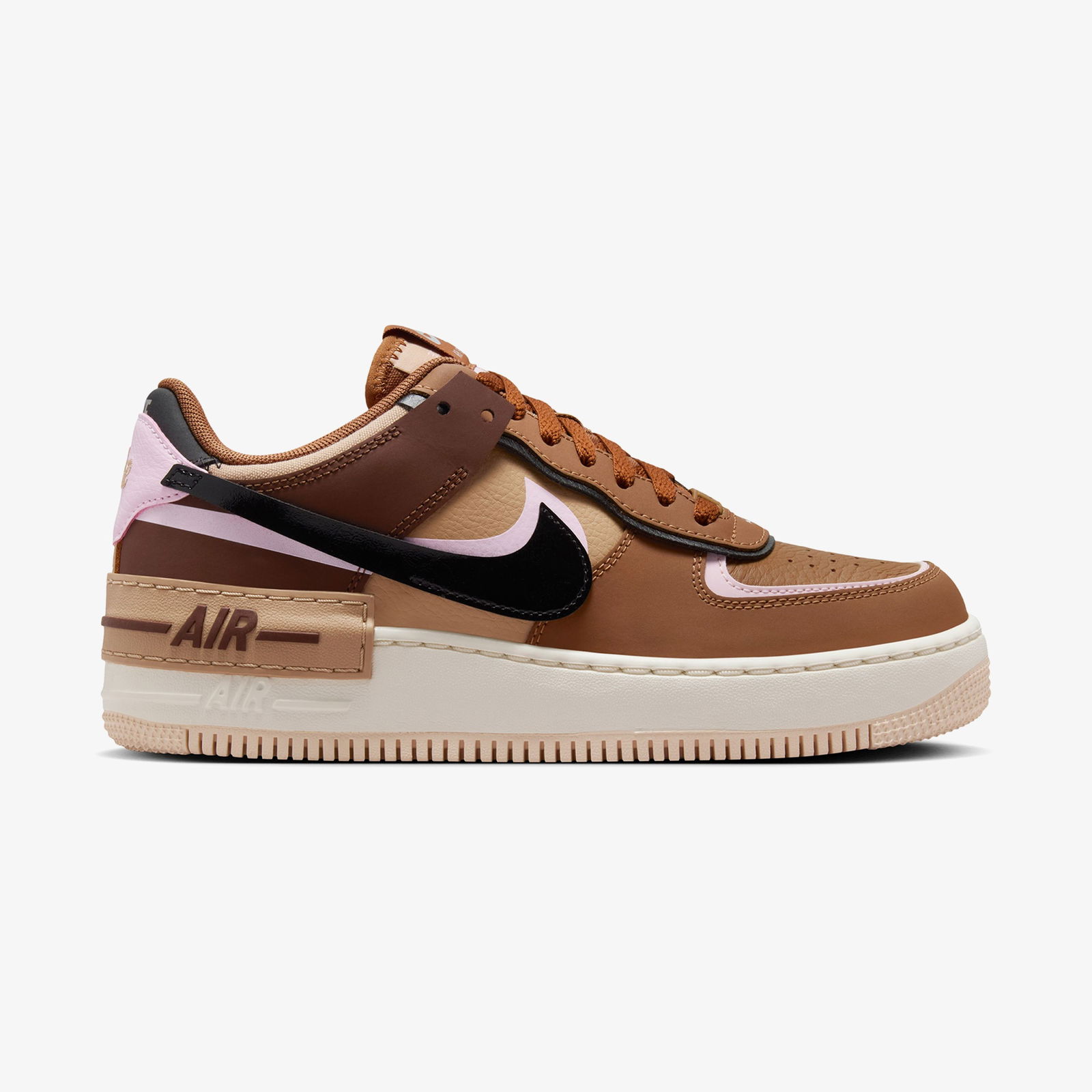 Nike Air Force 1 Shadow Kadın Kahverengi Spor Ayakkabı