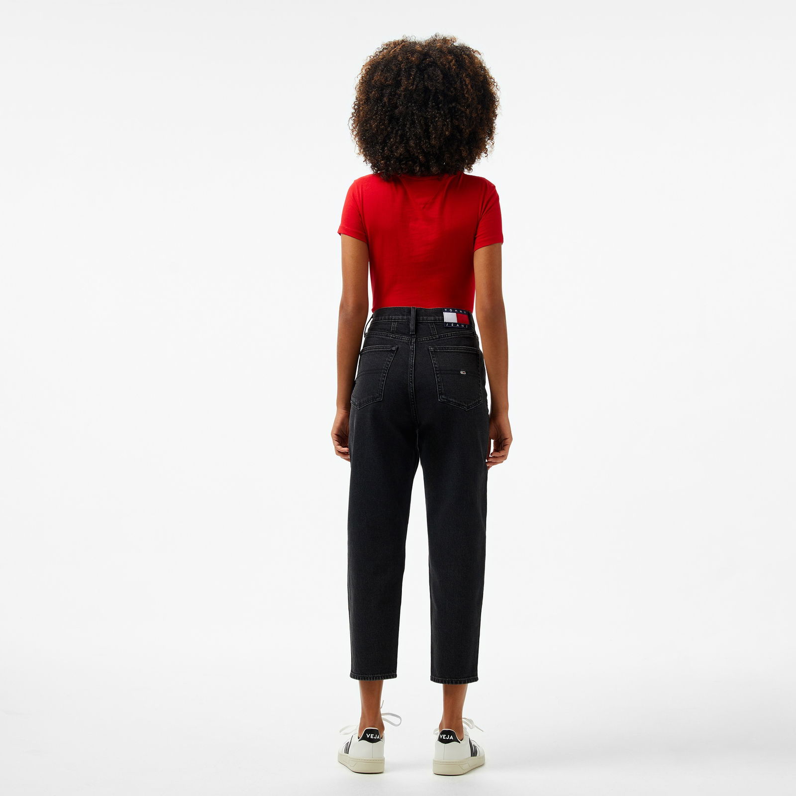 Tommy Jeans Mom Uh Tpr Ai4181 Kadın Lacivert Jean