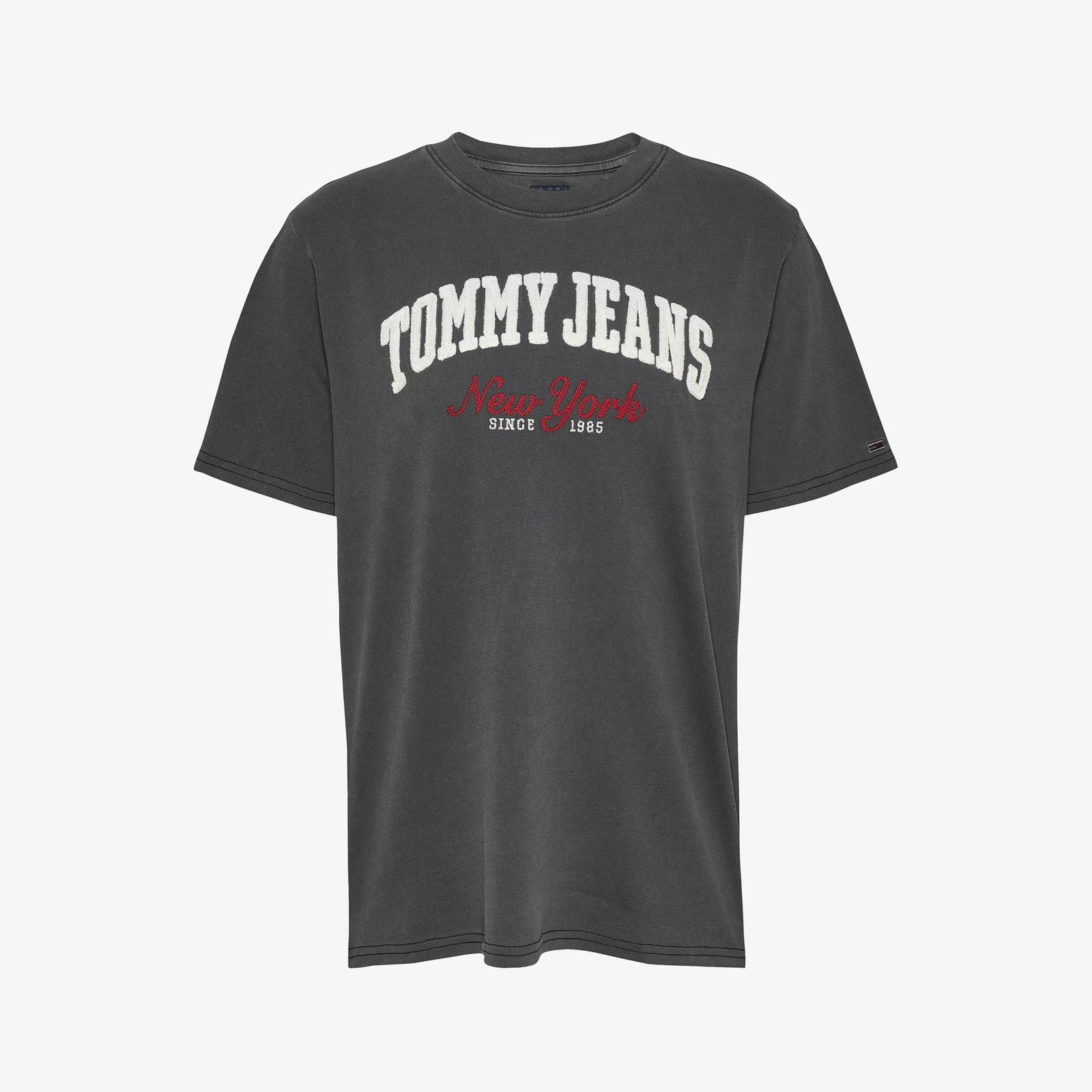Tommy Jeans Rlx Gmd Varsity Kadın Siyah T-Shirt