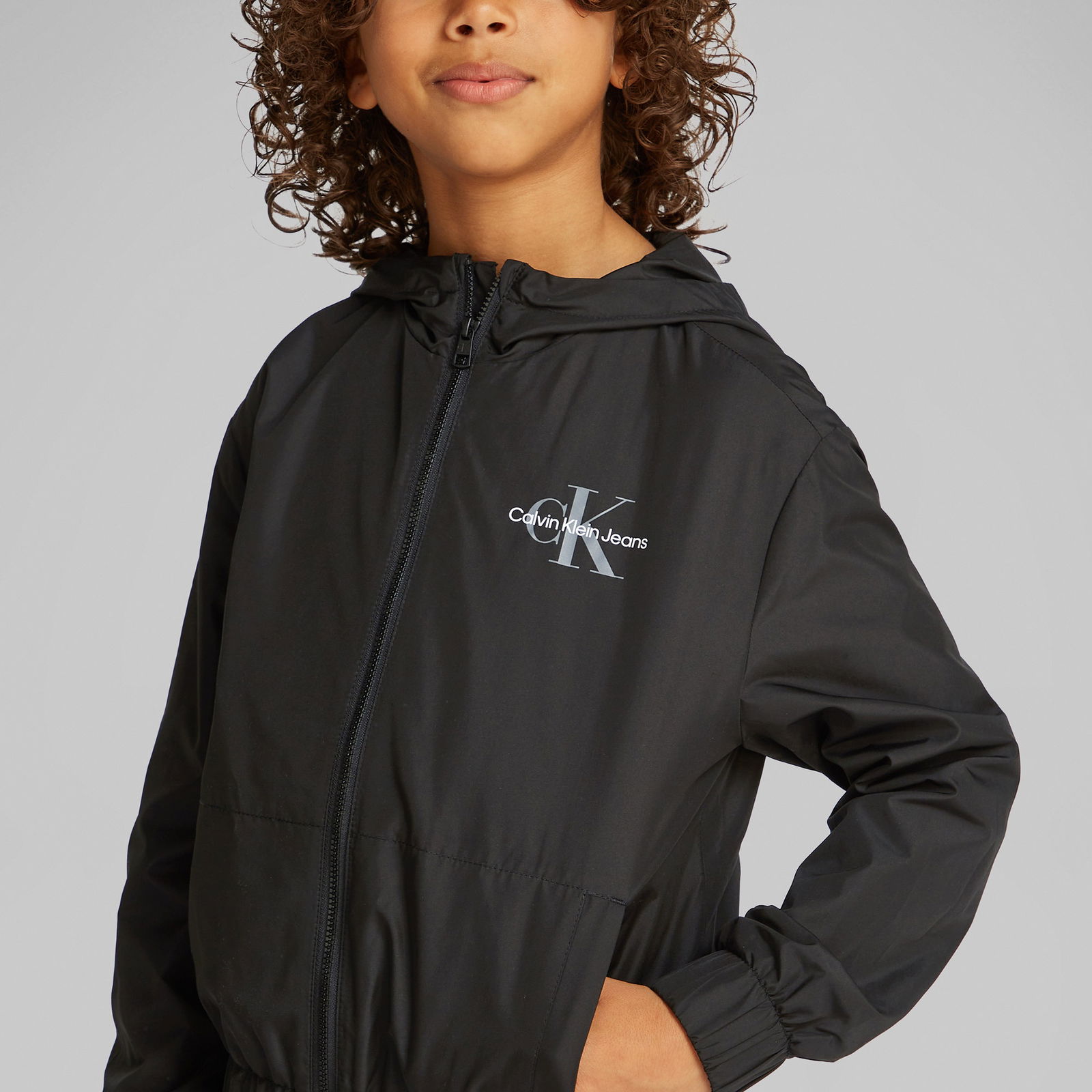 Calvin Klein Monologo Essential Jaet Çocuk Siyah Ceket