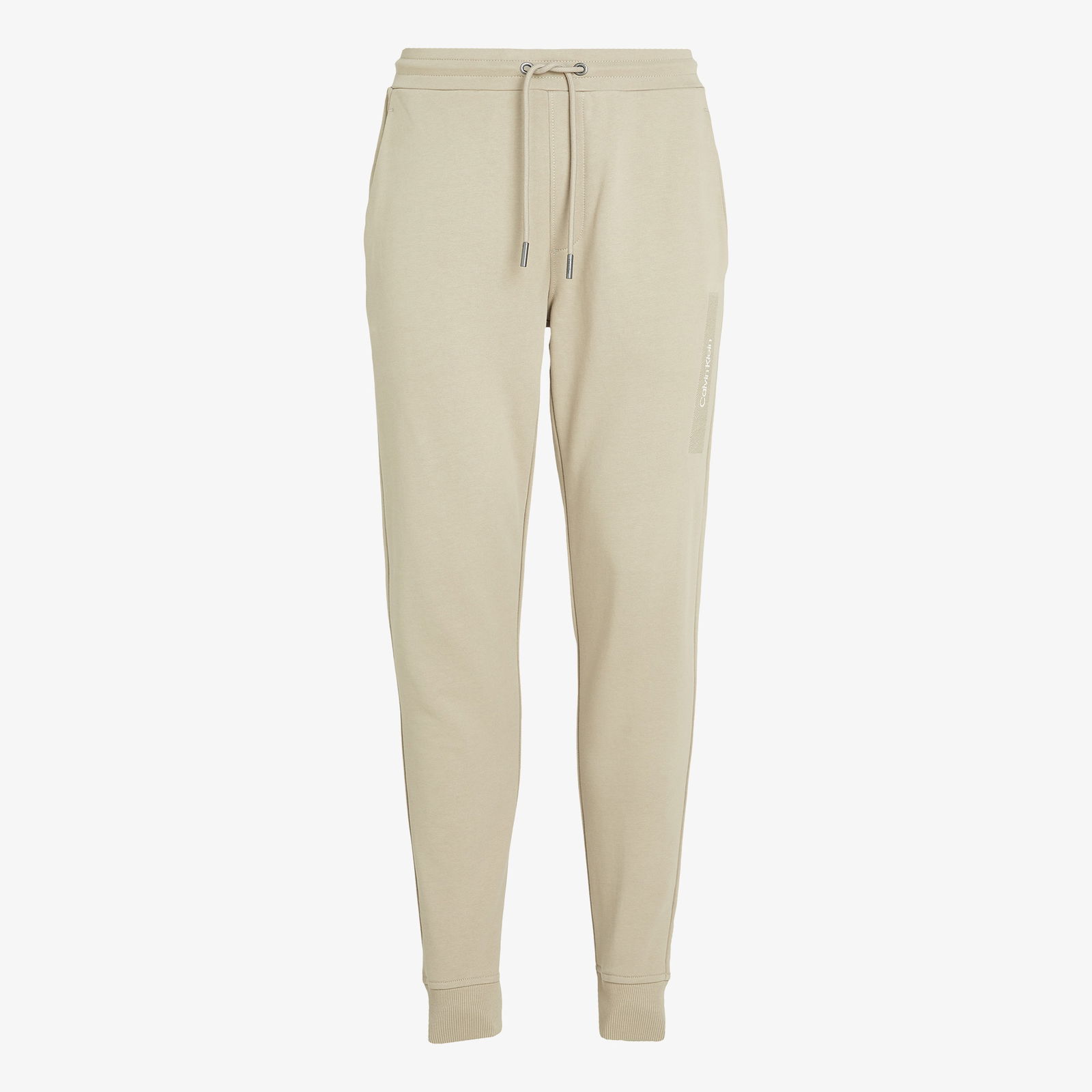 Calvin Klein Structured Embroidery Sweats Erkek Bej Eşofman Altı