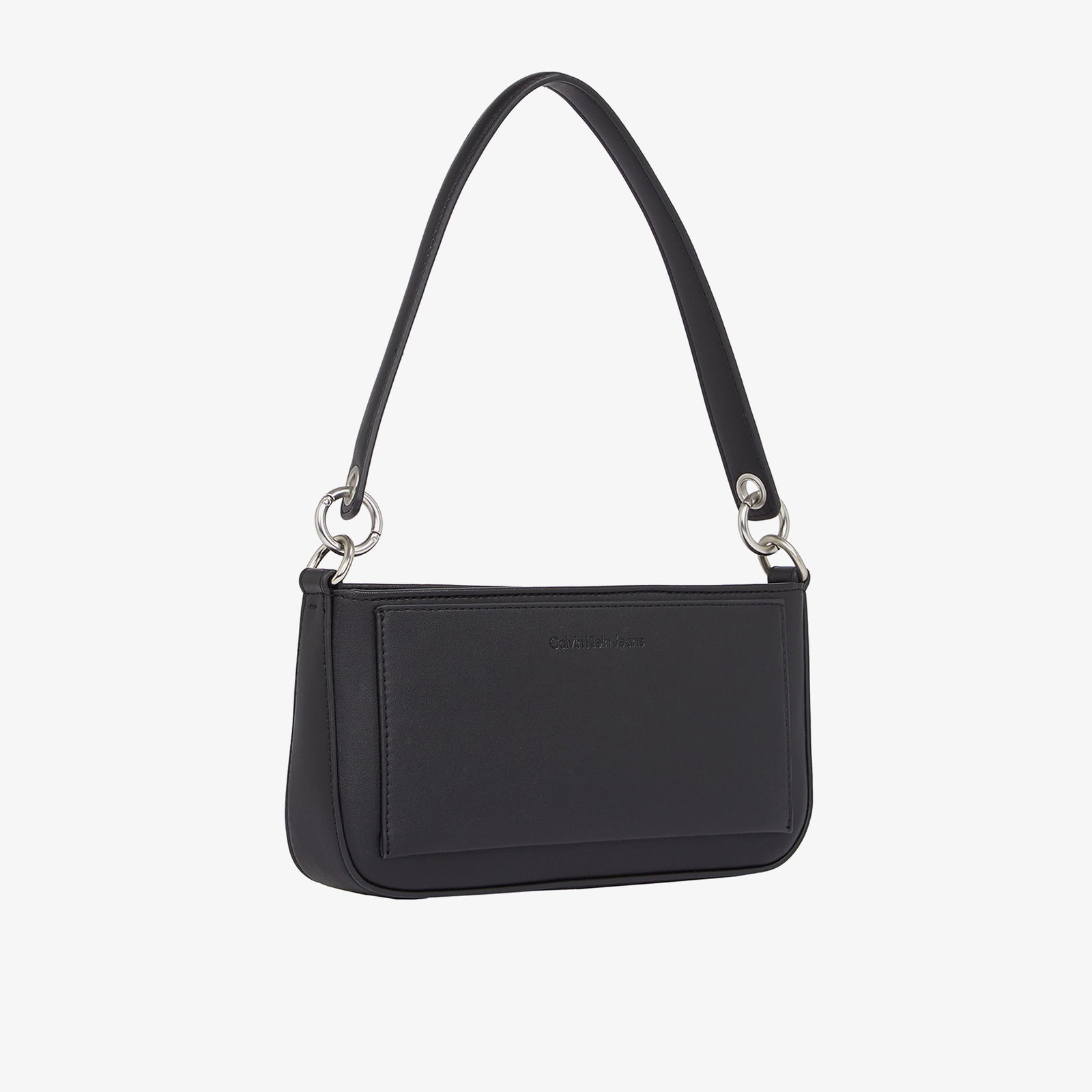 Calvin Klein Sculpted Shoulder Pouch25 Mono Kadın Siyah El Çantası