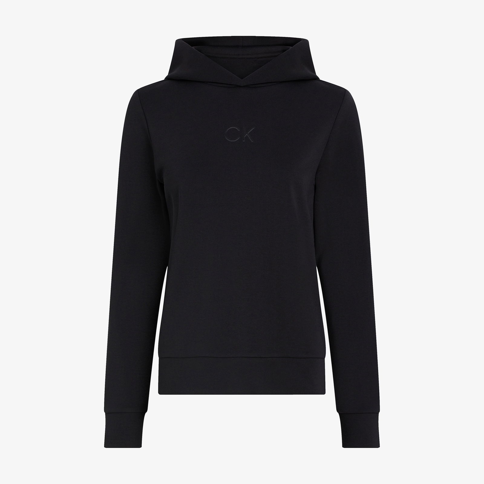Calvin Klein Satin Regular Kadın Siyah Sweatshirt