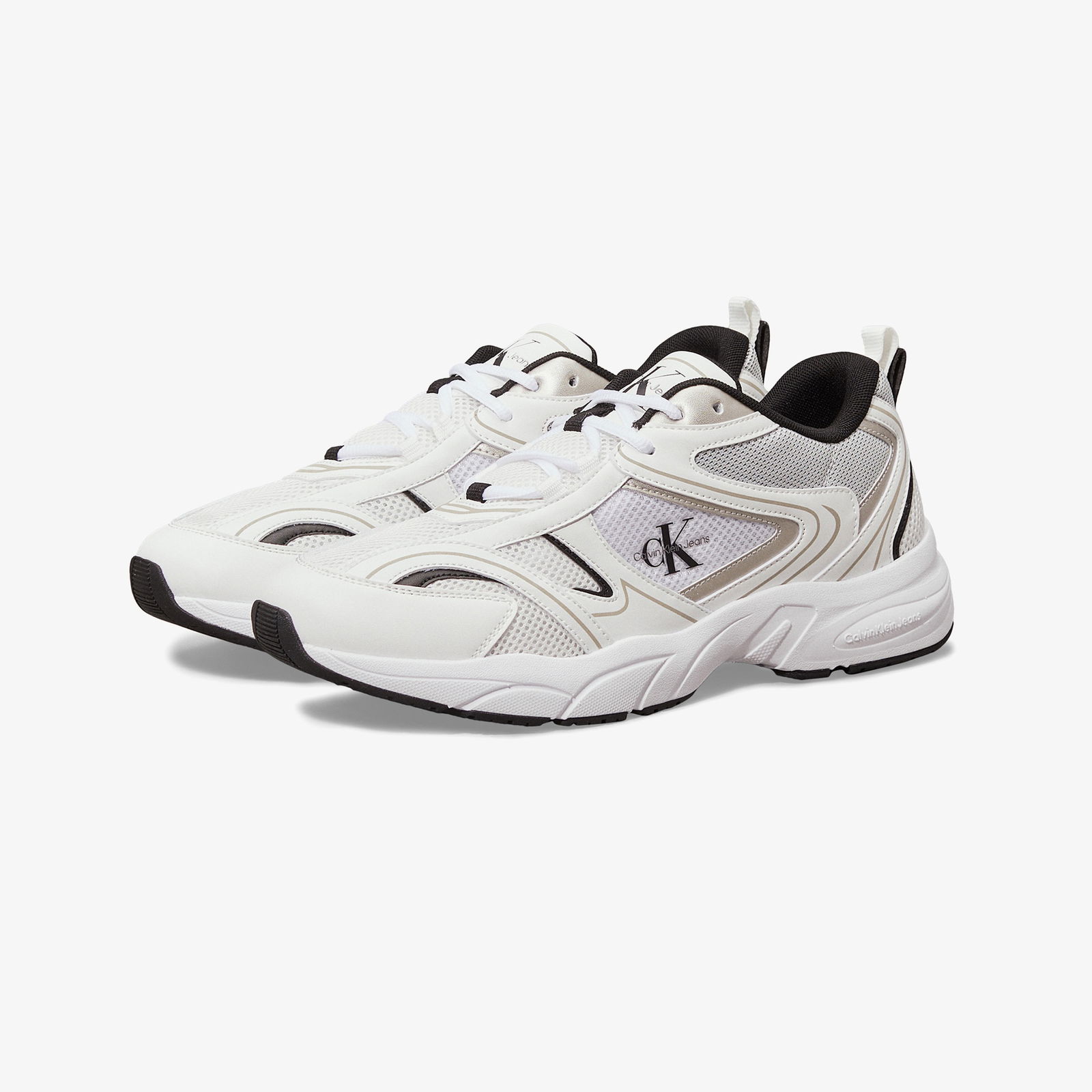Calvin Klein Retro Tennis Mesh Ml Erkek Beyaz Sneaker