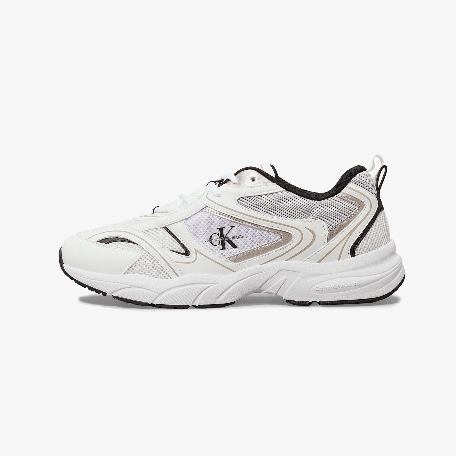 Calvin Klein Retro Tennis Mesh Ml Erkek Beyaz Sneaker