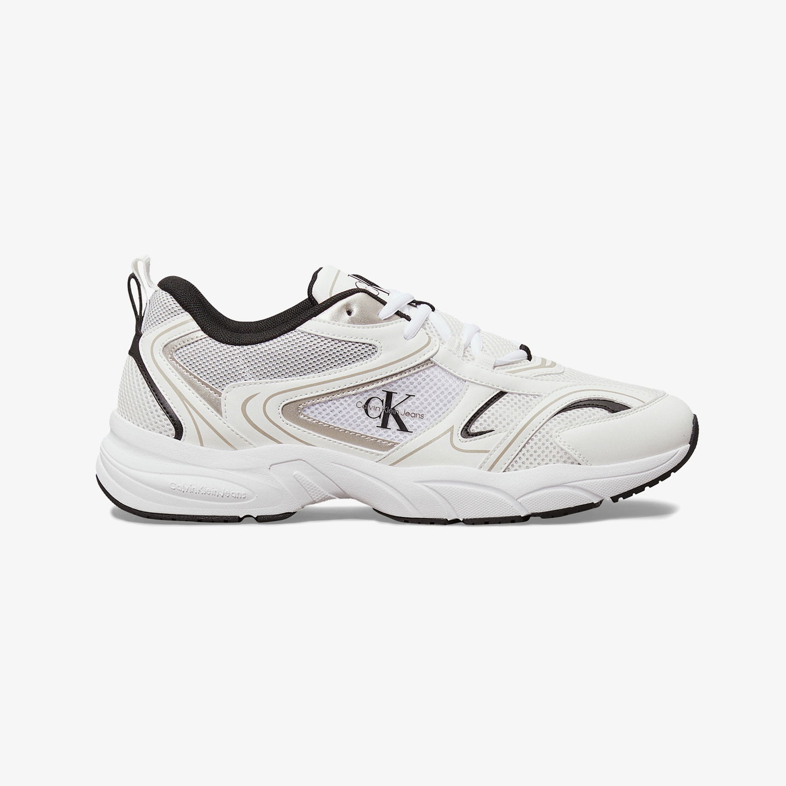 Calvin Klein Retro Tennis Mesh Ml Erkek Beyaz Sneaker