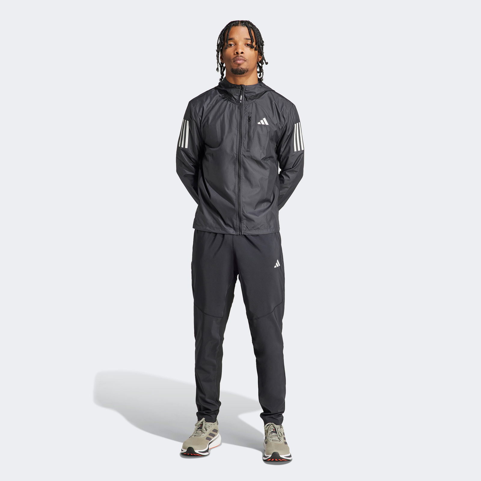 adidas Own the Run Erkek Siyah Eşofman Altı